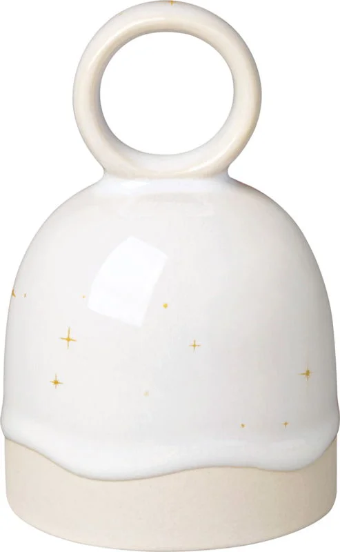 Vánoční zvoneček Winter Glow, 9,9 cm