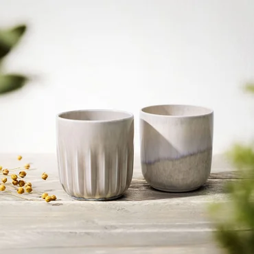 Villeroy & Boch Sada dvou hrnků bez ouška Perlemor Sand, 350 ml