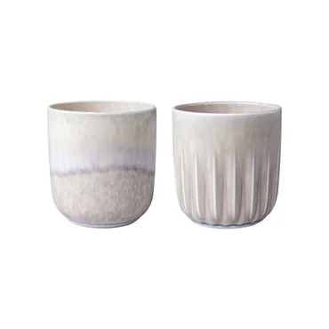 Villeroy & Boch Sada dvou hrnků bez ouška Perlemor Sand, 350 ml