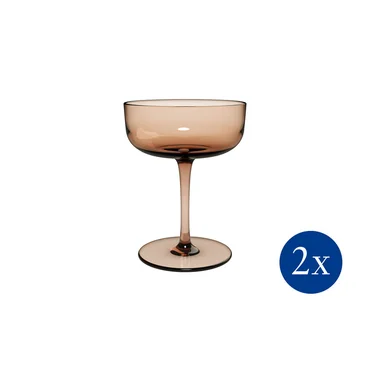Villeroy & Boch Pohár na šampaňské / dezerty Like Clay, 100 ml, 2 ks