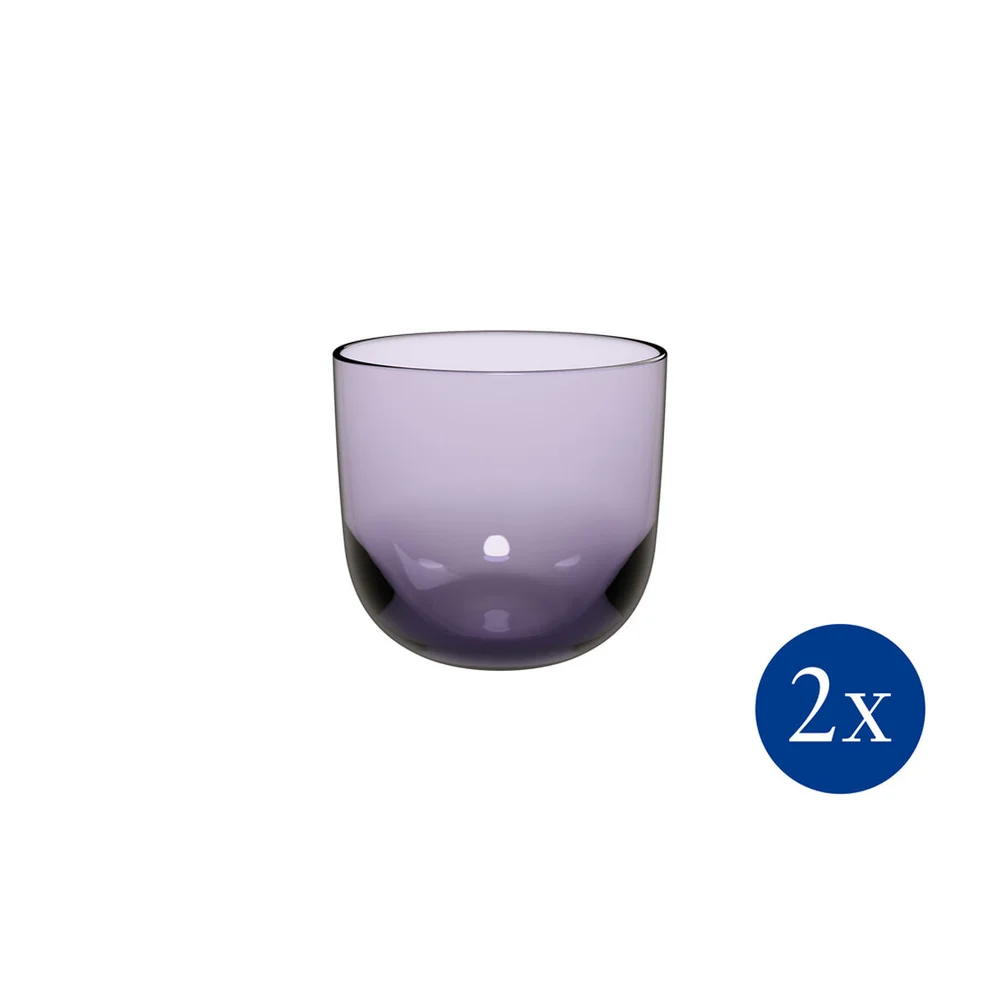 Sklenice na vodu Like Lavender, 280 ml, 2 ks