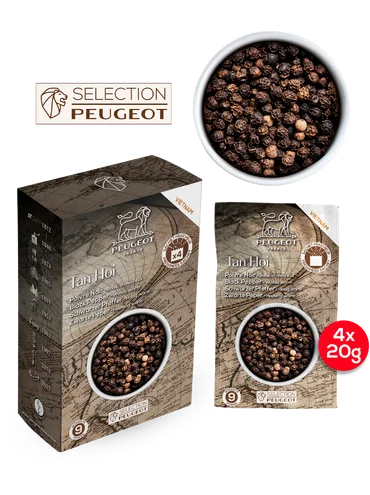 Peugeot Černý pepř Tan Hoi, 4 x 20 g
