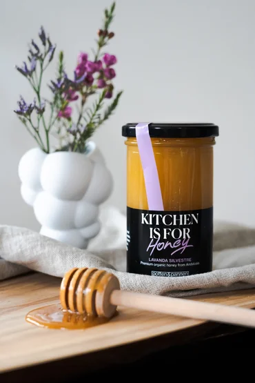 Verde Miel Bio med Silvestre Lavanda z květů divoké levandule, 375 g