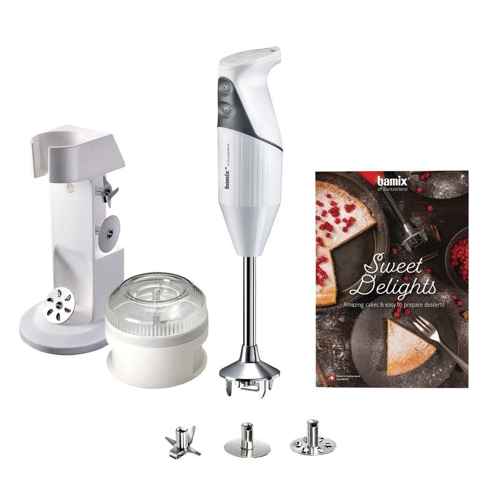 Tyčový mixér Sweet Delights 200 W, bílá