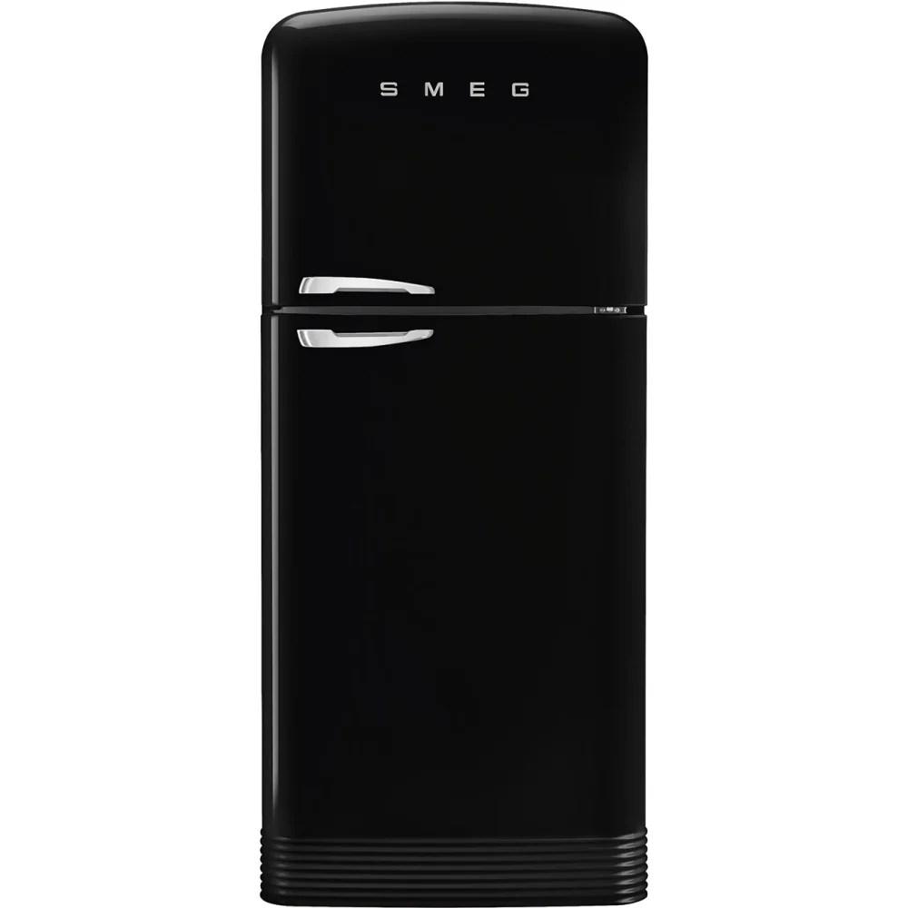 50's RS kombinovaná lednice s mrazákem nahoře 400/124l otv.pravé 187x80 cm černá 