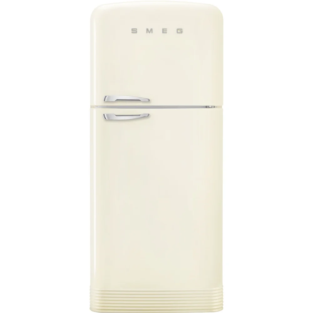 50's RS kombinovaná lednice s mrazákem nahoře 400/124l otv.pravé 187x80 cm krémová 
