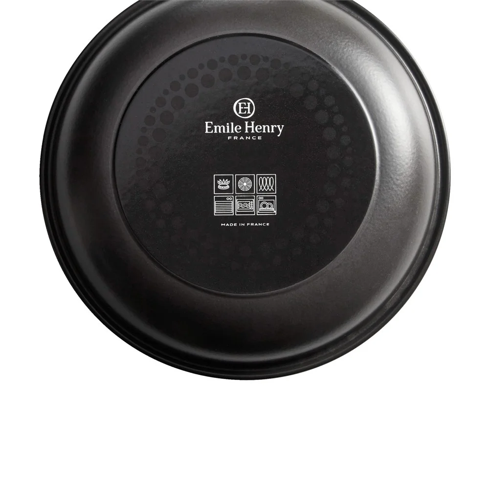 Keramická tajine na indukci Delight, břidlicová s černým víkem, Ø 26 cm 