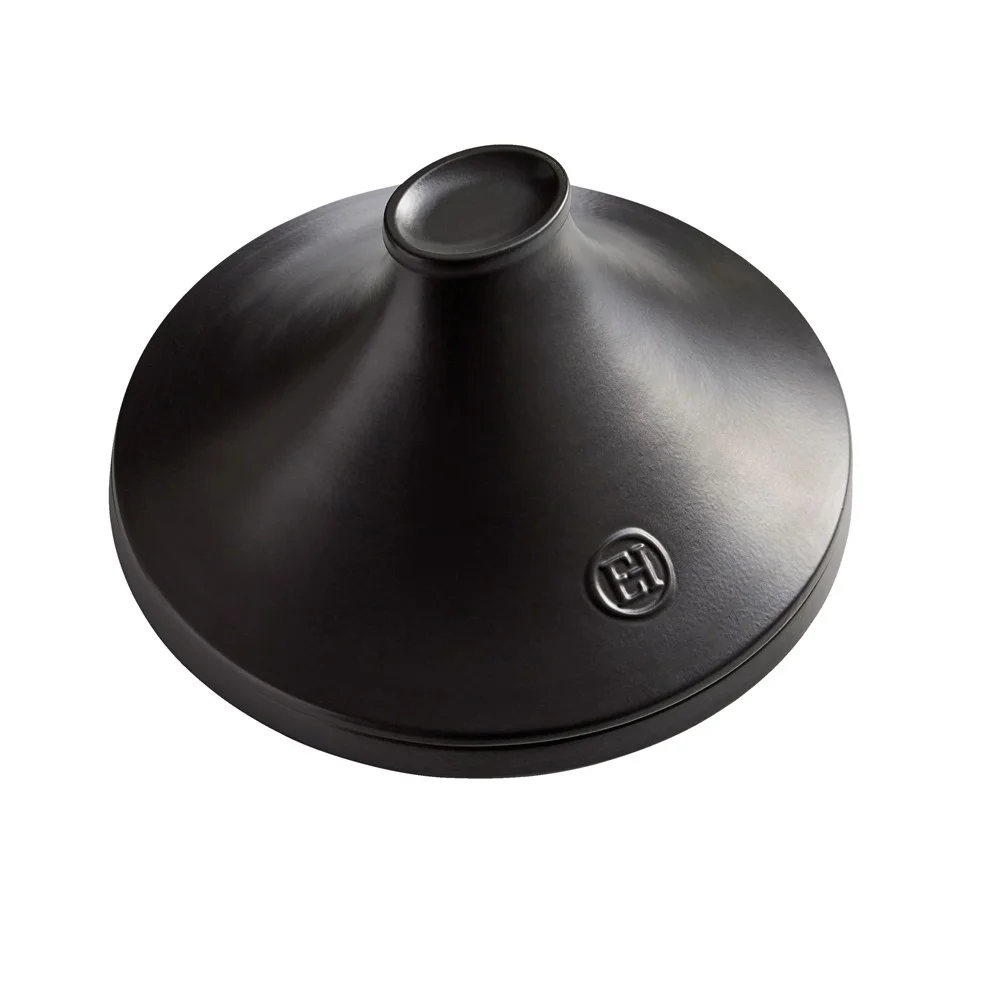 Keramická tajine na indukci Delight, břidlicová s černým víkem, Ø 26 cm 