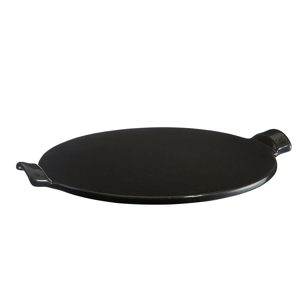 Pizza stone, 37 cm, hladký, granátová