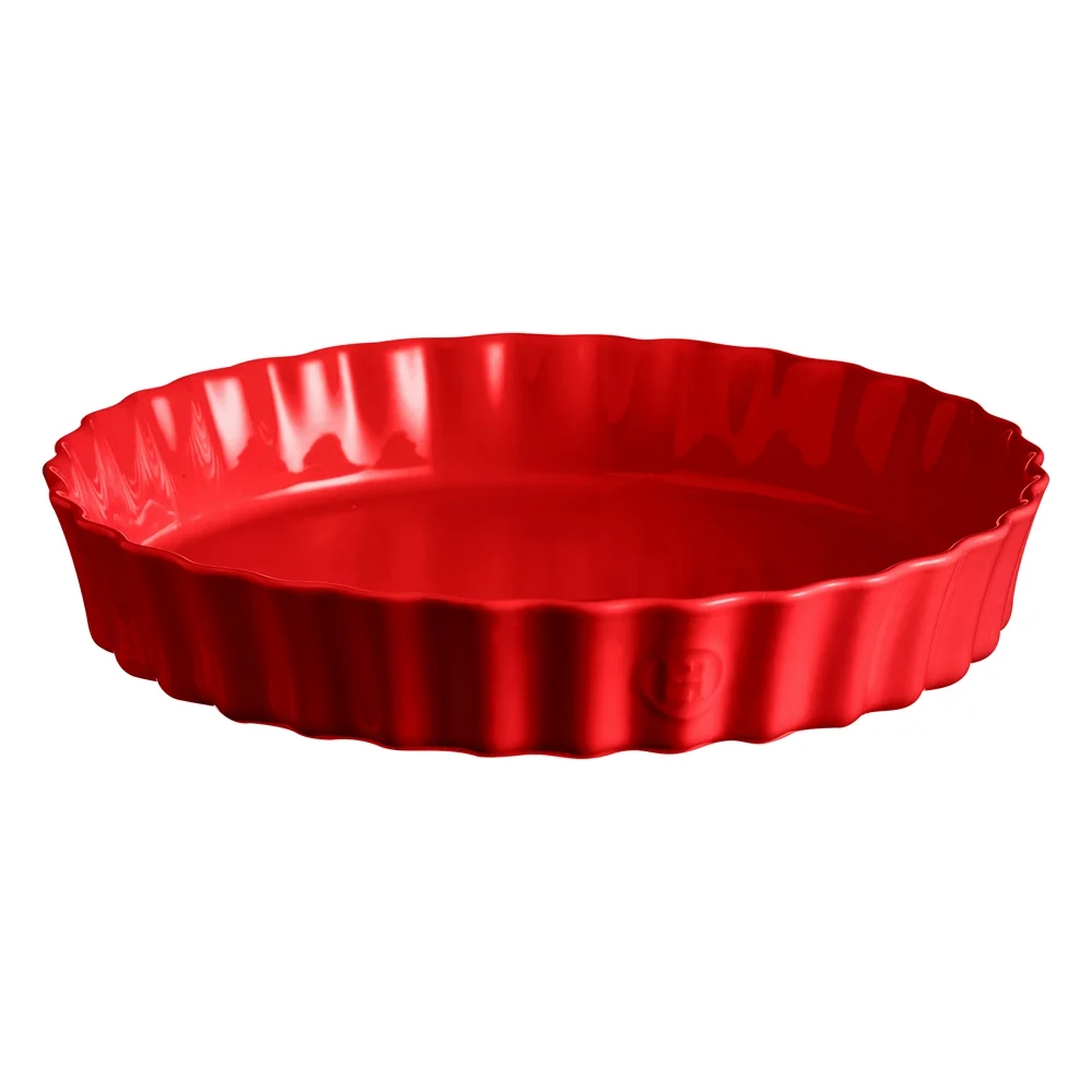 Hluboká koláčová forma, Ø 32 cm, granátová