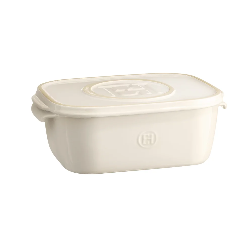 Keramický Cheese Box na skladování a servírování sýrů, 3,5 l, slonová kost
