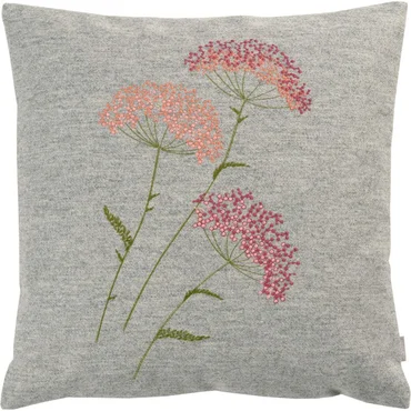 Sander Povlak na polštář Yara Wool, 40 x 40 cm, light grey/pink