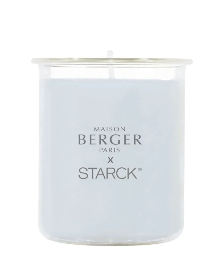 Svíčka / náplň pro svícny Starck, s vůní Peau de Pierre, 120 g