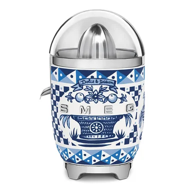 Smeg Dolce&Gabbana odšťavňovač / lis na citrusy Blu Mediterraneo
