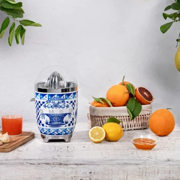Smeg Dolce&Gabbana odšťavňovač / lis na citrusy Blu Mediterraneo
