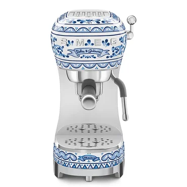 Smeg Dolce&Gabbana Pákový kávovar Blu Mediterraneo