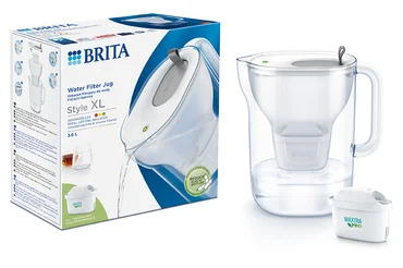Brita Filtrační konvice Style XL, 3,5 l, šedá
