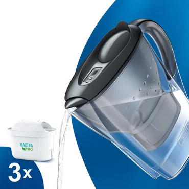 Brita Sada filtrační konvice Marella, 2,4 l, grafitová + 3 filtry Maxtra Pro Pure Peformance