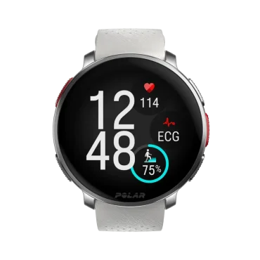 Polar Multisportovní hodinky Vantage V3, velikost S-L, bílo-oranžová