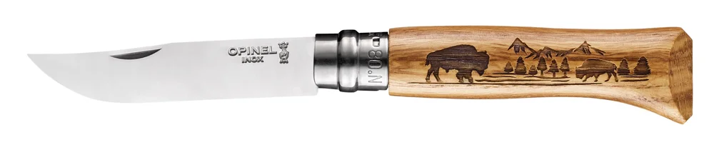 Zavírací nůž VRI N°08 Animalia America, motiv bizon