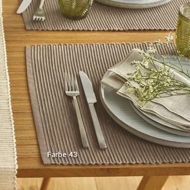 Běhoun na stůl Breeze, 50 x 140 cm, taupe