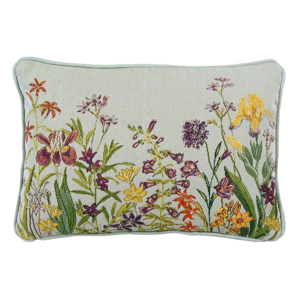Gobelínový polštář Flowery, 32 x 48 cm