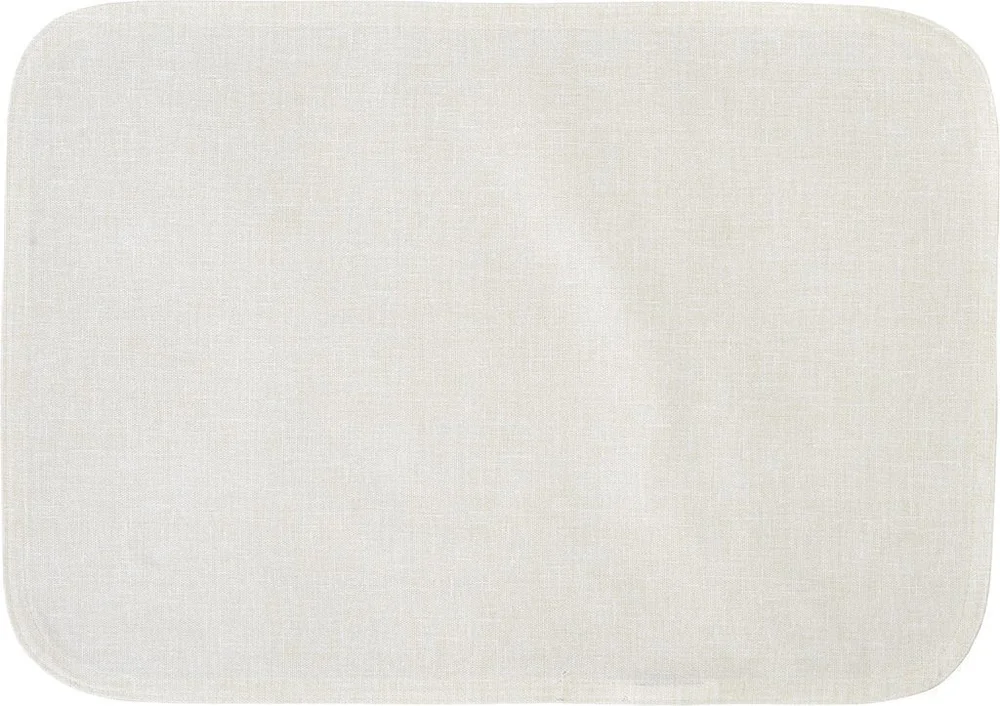 Omyvatelný běhoun na stůl Bistro Allegro, 50 x 140 cm, ecru