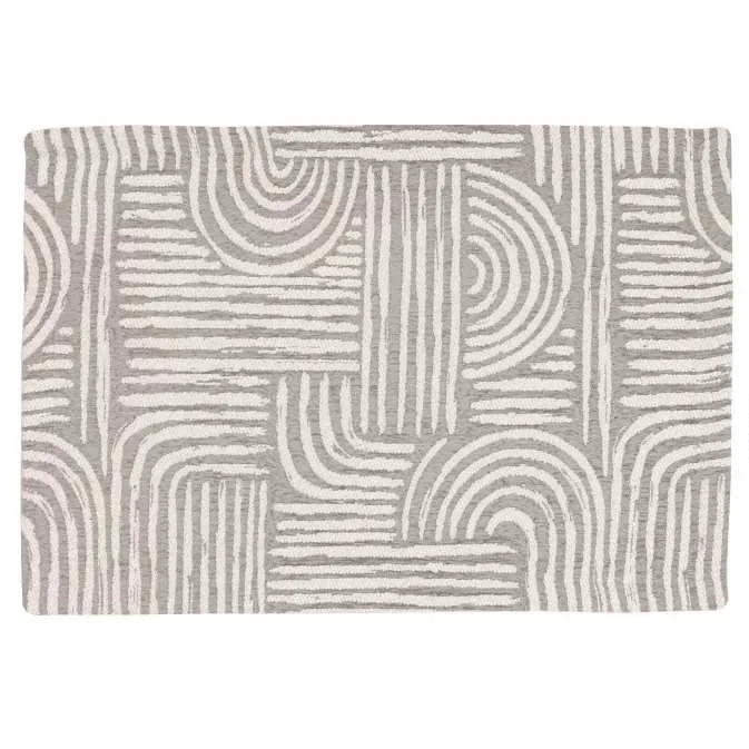 Žakárová prostírka Arcus, 35 x 50 cm, silver grey