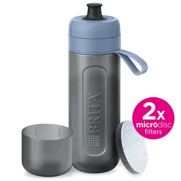 Brita Filtrační láhev na vodu Fill & Go Active se 2 filtry MicroDisc, 0,6 l