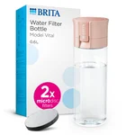 Brita Filtrační láhev na vodu Fill & Go Vital se 2 filtry MicroDisc, 0,6 l