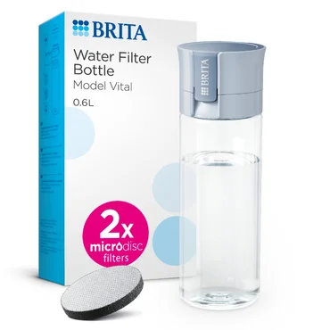 Brita Filtrační láhev na vodu Fill & Go Vital se 2 filtry MicroDisc, 0,6 l