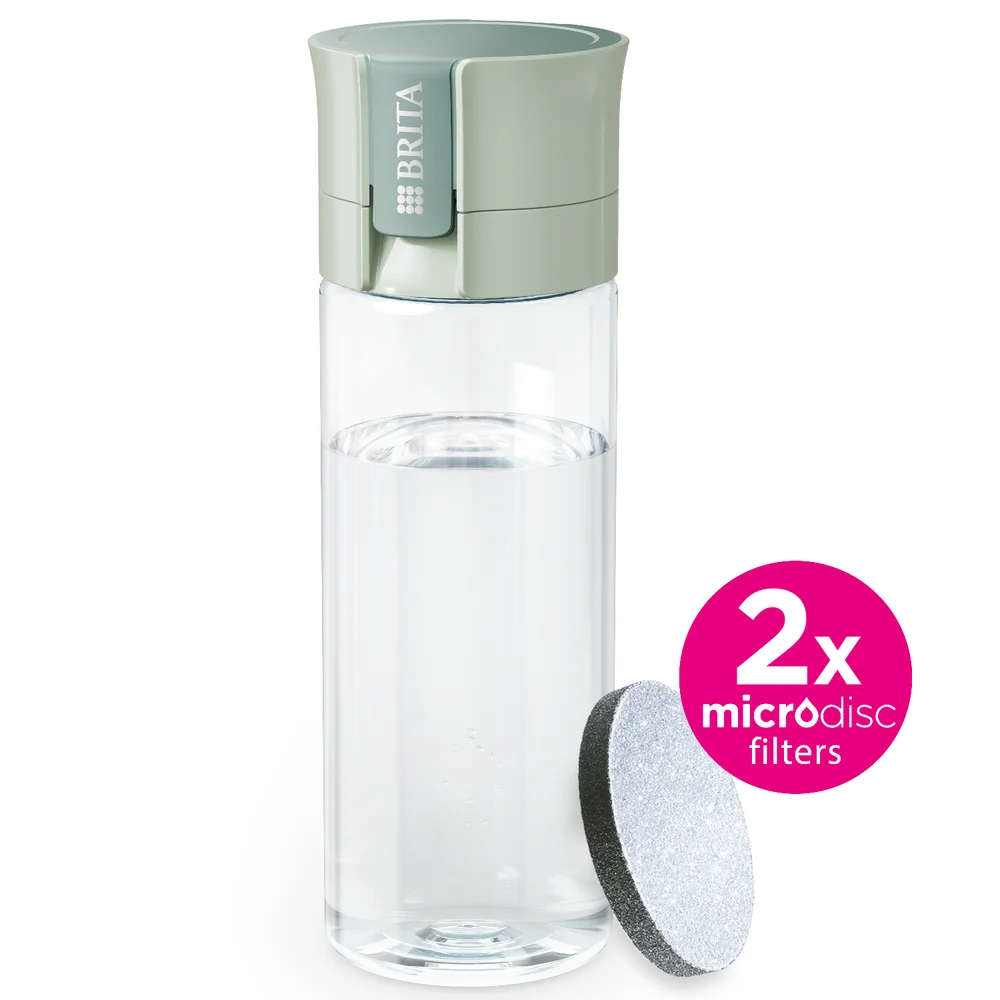 BRITA Fill&Go Vital filtrační láhev na vodu 0,6l, + 2x microdisc, modrá,  2024