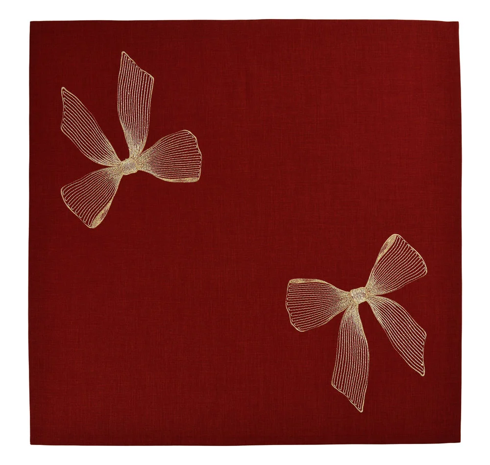 Běhoun na stůl Ribbon, 50 x 150 cm, burgundy
