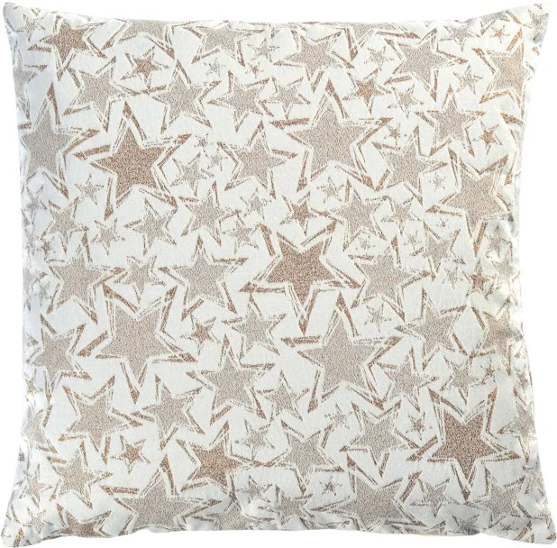Dekorativní povlak na polštář Stelle, 40 x 40 cm, copper