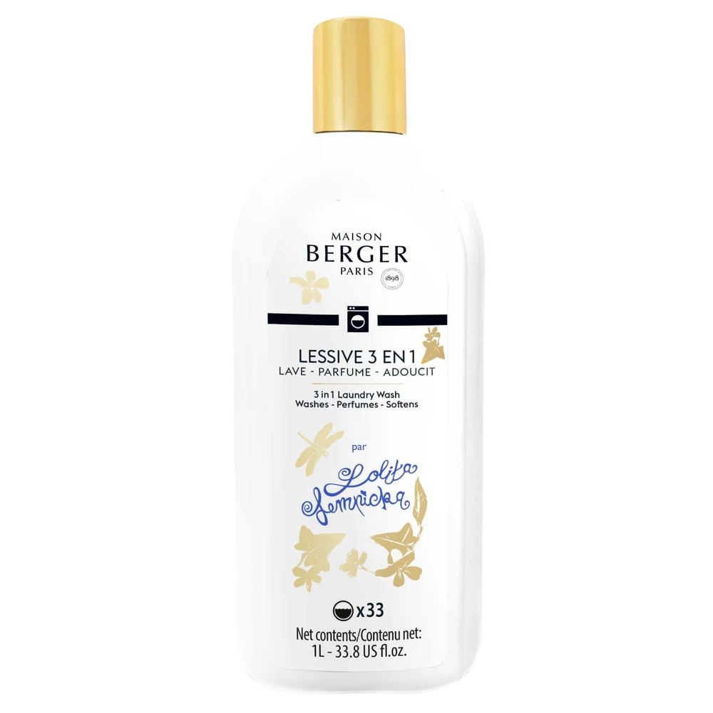 Prací prostředek se změkčovadlem a parfémem Lolita Lempicka 3v1, 1000 ml