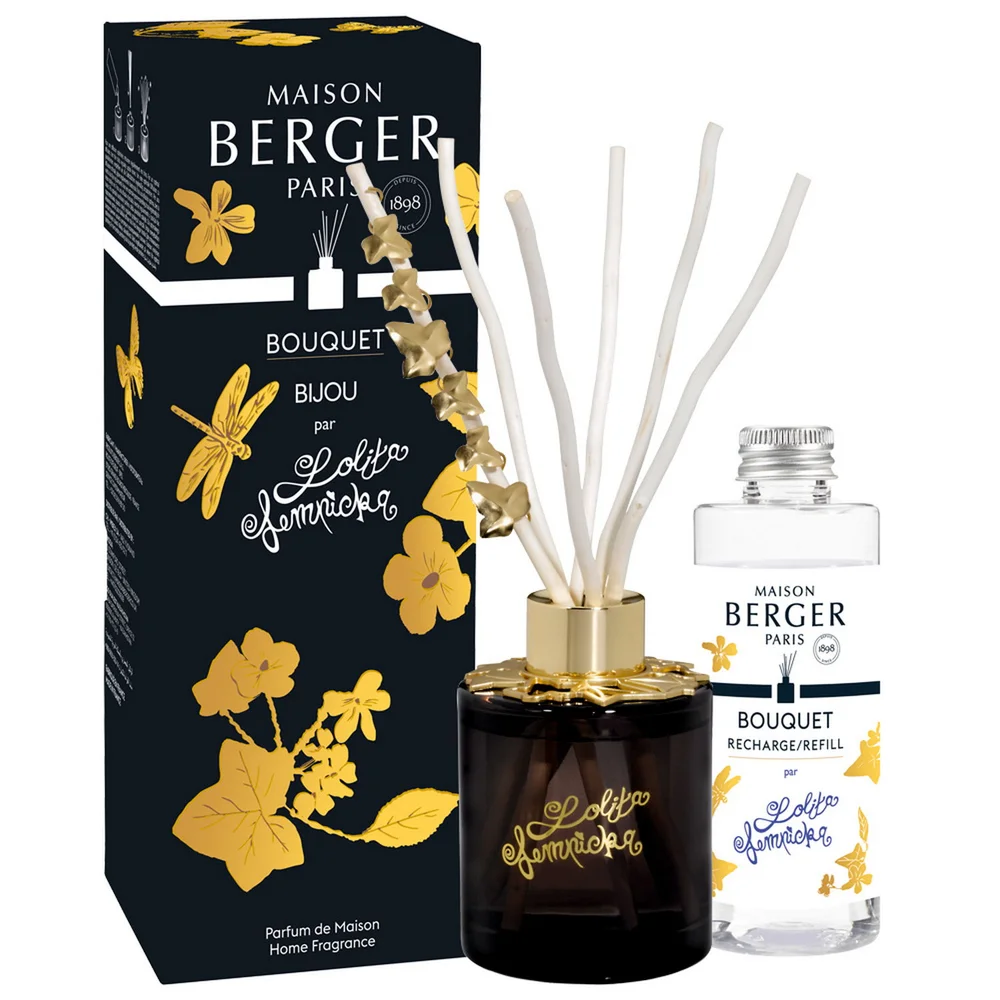 Aroma Difuzér Jewelry, černý + náplň Lolita Lempicka 100 ml