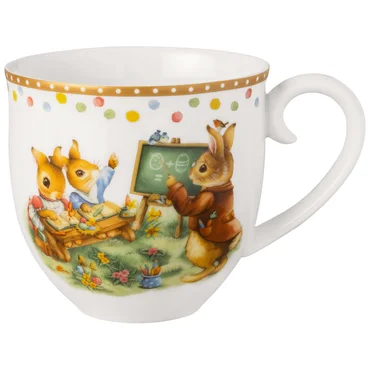 Villeroy & Boch Hrnek Annual Easter Edition 2025, zajíčci Anna a Max, 390 ml