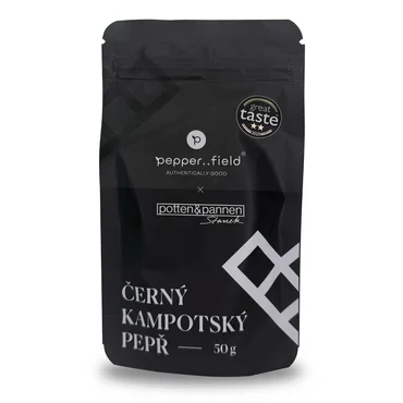 Pepperfield Kampotský pepř černý, 50g