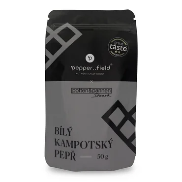 Pepperfield Kampotský pepř bílý, 50g