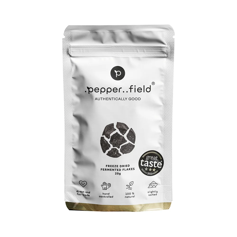 Pepper flakes - vločky mrazem sušeného fermentovaného Kampotského pepře 20 g