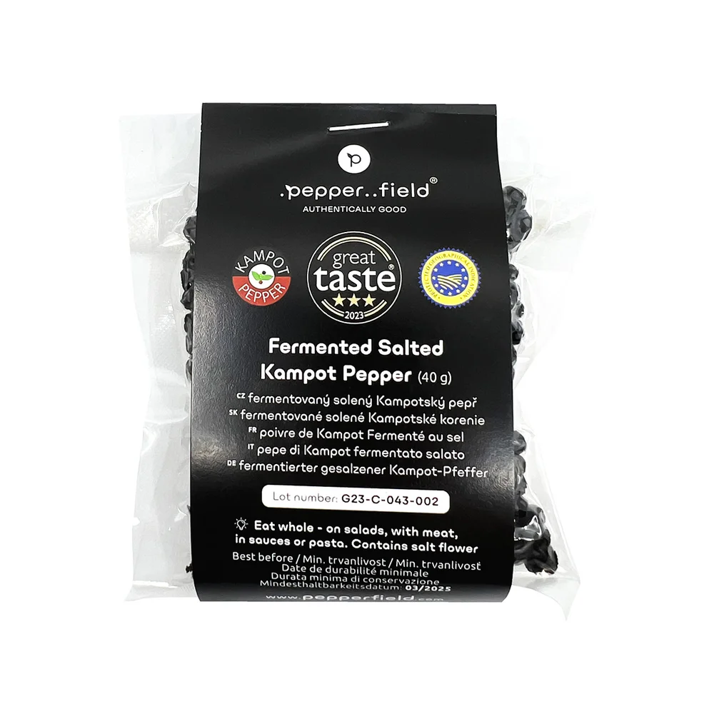 Kampotský fermentovaný pepř, Prezidentská edice, 40 g