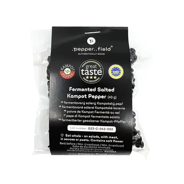 Pepperfield Kampotský fermentovaný pepř, Prezidentská edice, 40 g