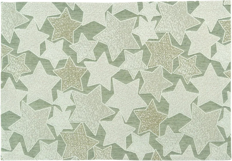 Prostírání Star Parade, 35 x 50 cm, jade