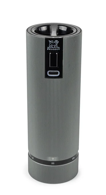 Peugeot Elektrický dobíjecí mlýnek na pepř Line u´Select, 15 cm, karbonová