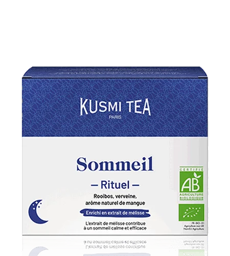 Porcovaný bylinný čaj pro kvalitní spánek Sleep Ritual, 18 sáčků