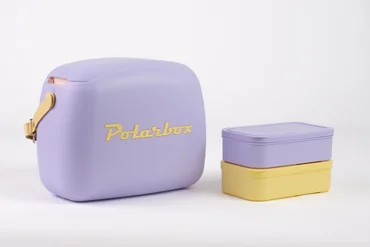 Polarbox Chladicí box POP Summer style, 6 l, fialová/žlutá