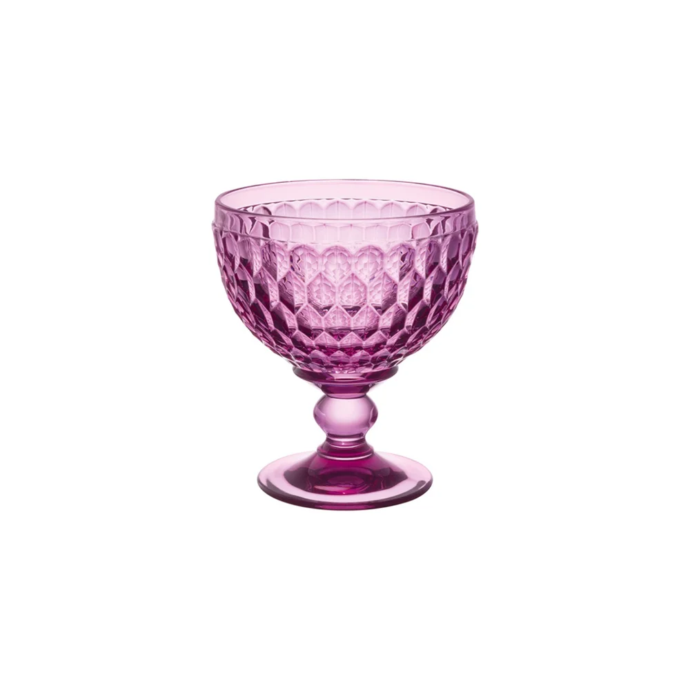 Sklenice na šampaňské / miska na dezerty Boston Coloured Berry, 400 ml