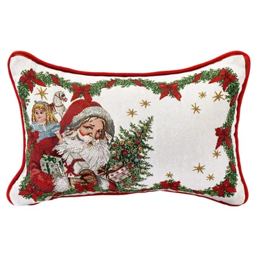 Villeroy & Boch Gobelínový polštář Toy‘s Fantasy 2024, Santa, 32 x 48 cm