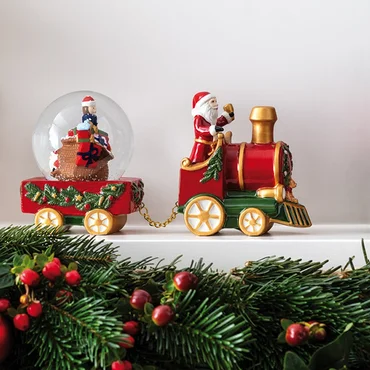 Villeroy & Boch Vánoční vláček se sněžítkem, Christmas Toys, 22 cm