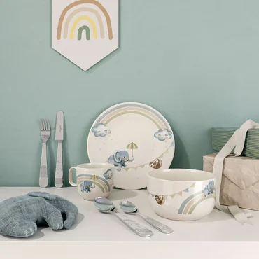 Villeroy & Boch Dětská jídelní sada Walk like an Elephant, 7 ks